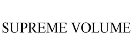 SUPREME VOLUME trademark