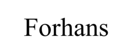 FORHANS trademark