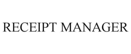 RECEIPT MANAGER trademark