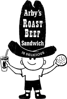 ARBY'S ROAST BEEF SANDWICH IS DELICIOUS trademark