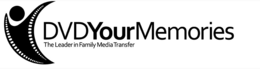 DVDYOURMEMORIES THE LEADER IN FAMILY MEDIA TRANSFER trademark