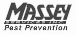 MASSEY SERVICES INC. PEST PREVENTION trademark