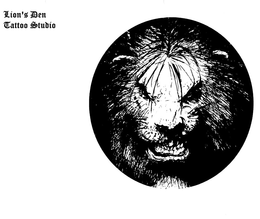 LION'S DEN TATTOO STUDIO trademark
