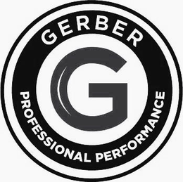 GERBER G PROFESSIONAL PERFORMANCE trademark