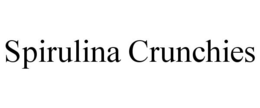 SPIRULINA CRUNCHIES trademark