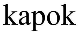 KAPOK trademark