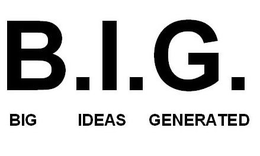 B.I.G. BIG IDEAS GENERATED trademark