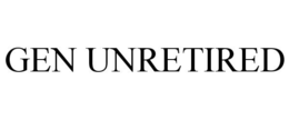 GEN UNRETIRED trademark