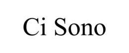 CI SONO trademark