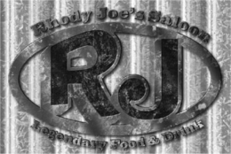 RJ RHODY JOE'S SALOON LEGENDARY FOOD & DRINK trademark