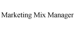 MARKETING MIX MANAGER trademark