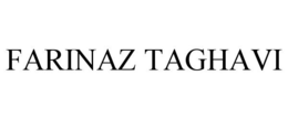 FARINAZ TAGHAVI trademark