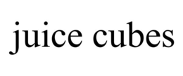JUICE CUBES trademark