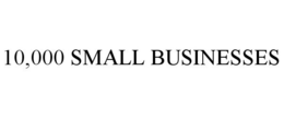 10,000 SMALL BUSINESSES trademark
