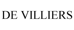 DE VILLIERS trademark