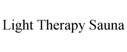 LIGHT THERAPY SAUNA trademark