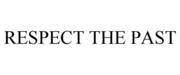 RESPECT THE PAST trademark