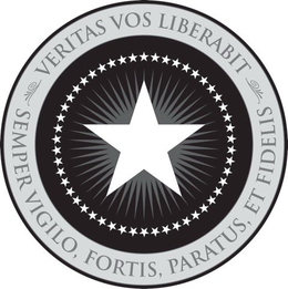 VERITAS VOS LIBERABIT SEMPER VIGILO, FORTIS, PARATUS, ET FIDELIS trademark