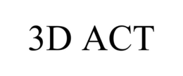 3D ACT trademark
