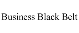 BUSINESS BLACK BELT trademark