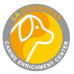 CANINE ENRICHMENT CENTER LA DOGWORKS trademark