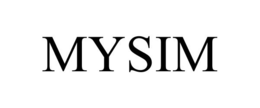 MYSIM trademark