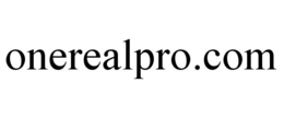 ONEREALPRO.COM trademark