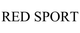 RED SPORT trademark