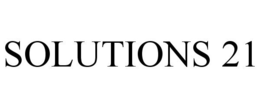 SOLUTIONS 21 trademark