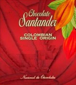 CHOCOLATE SANTANDER COLOMBIAN SINGLE ORIGIN NACIONAL DE CHOCOLATES trademark