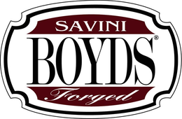 SAVINI BOYDS FORGED trademark
