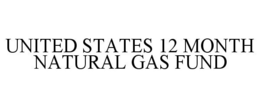 UNITED STATES 12 MONTH NATURAL GAS FUND trademark