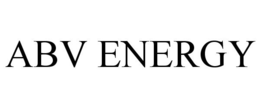 ABV ENERGY trademark