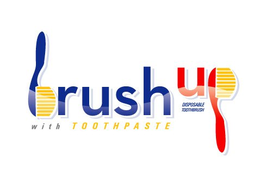 BRUSHUP DISPOSABLE TOOTHBRUSH WITH TOOTHPASTE trademark