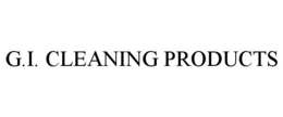 G.I. CLEANING PRODUCTS trademark