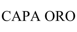 CAPA ORO trademark