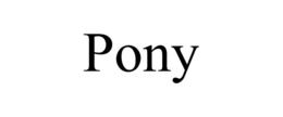 PONY trademark