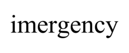 IMERGENCY trademark