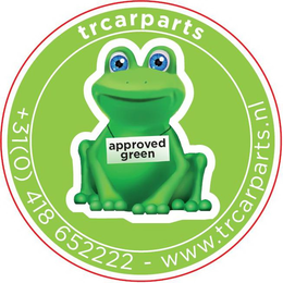 TRCARPARTS APPROVED GREEN +31(0) 418 652222 - WWW.TRCARPARTS.NL trademark