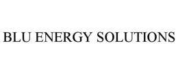 BLU ENERGY SOLUTIONS trademark