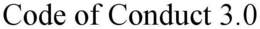 CODE OF CONDUCT 3.0 trademark