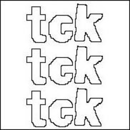 TCK TCK TCK trademark
