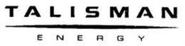 TALISMAN ENERGY trademark