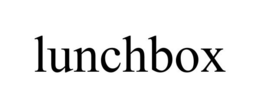LUNCHBOX trademark
