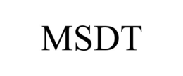 MSDT trademark