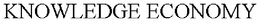 KNOWLEDGE ECONOMY trademark
