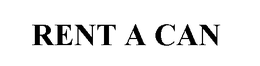 RENT A CAN trademark
