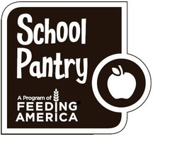 SCHOOL PANTRY A PROGRAM OF FEEDING AMERICA trademark