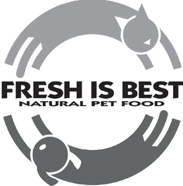 FRESH IS BEST NATURAL PET FOOD trademark