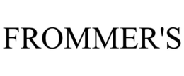 FROMMER'S trademark